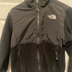 The North Face Kids Black Puffer-Fleece Hybrid Jacket